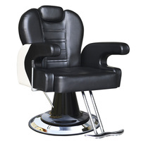 Fauteuil de coiffeur inclinable avec appui-tête mobile fauteuil de barbier de fabrication professionnelle
