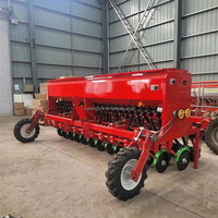 Machine Semoir Agricole Montée 3 Points pour Tracteur, pour Riz, Luzerne, Blé et Herbe