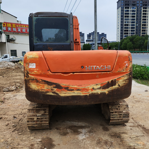 Excavadora de orugas hidráulica Hitachi ZX60 de 6 toneladas usada de primera marca con motor PLC - Product Image 4