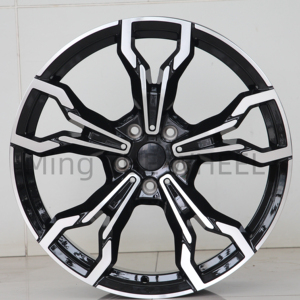 Macchina Mingyue Flow Forming Grigio e Nero per Cerchi Auto Passeggeri Sfalsati da 18, 19, 20 Pollici 5X112 5X120 per F30 X3 X5 X3M X4M F10 - Product Image 1