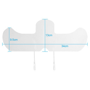 Patchs de gel TENS pour unité EMS, auto-adhésifs, pour le corps et les épaules - Product Image 2