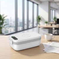 Direkter Fabrikpreis 1000ml Isolierte Multifunktionale/Einstellbare Temperatur Kabellose Elektrische Lunchbox Wiederaufladbar Tragbar