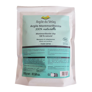 Argile du Velay 100% naturelle, argile montmorillonite 300g, poudre pour masques et pommades - Product Image 1