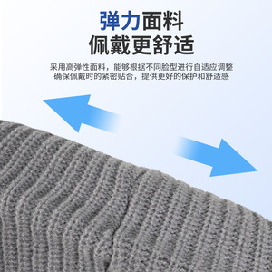 Cycling Face Mask Windproof Knitted Headgear Unisex Sports Warm Winter Hat Navy Blue - Product Image 5