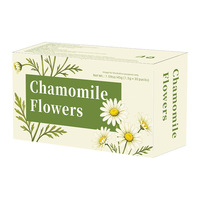 Teh Kesehatan Kelas Premium, Bunga Chamomile Kering dalam Kemasan Kantong, Produsen OEM