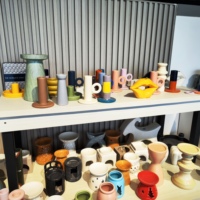 Articles en stock, livraison rapide : Brûleur à huile en céramique vintage moderne européen, bougeoir en bois fait main, diffuseur de parfum thé fraise décoratif