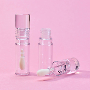 C-Tất Cả Rõ Ràng Pha Lê Vòng Lớn Doe Chân Son Bóng Container Chai Dày Ống Trong Suốt Lip Gloss Với Bàn Chải Lớn Cây Đũa Phép 8.5Ml - Product Image 1