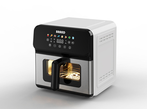 2025 Double Heater 7 Liter 360 Degree Full Cover Double Heating Oven Smart AI 8L 9L SS Digital 7L Stainless Steel Air Fryer 2025 - Product Image 6