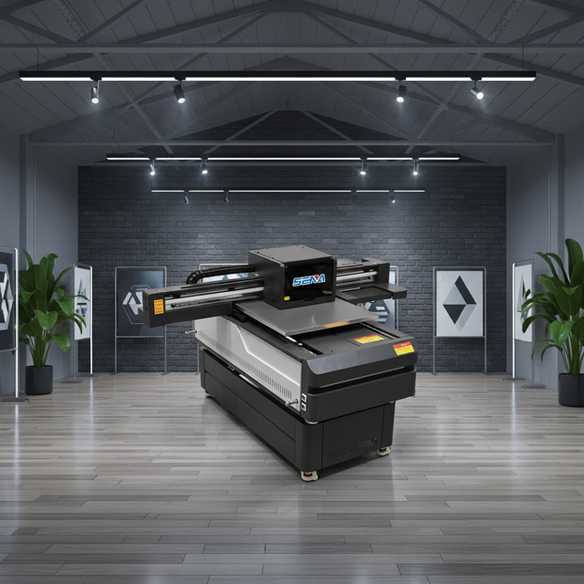 60*90cm UV Printer Digital Printing Machine Wood Glass Ceramic Plastic Metal Plastic Functional Printing Machine
