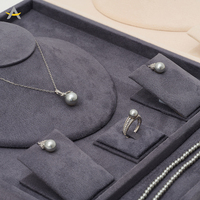 Présentoir à bijoux multifonctionnel Auralux pour bagues, bracelets, colliers et boucles d'oreilles – Plateau de présentation en gros
