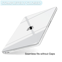 Étui en cristal pour MacBook Air 13 pouces M1 2021-2018 (modèles A2337, A2179, A1932) – Coque rigide transparente en plastique pour Air 13,3 pouces
