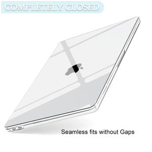 Funda de Cristal para <span class=keywords><strong>MacBook</strong></span> Air 13 Pulgadas M1 2021-2018, Modelos A2337 A2179 A1932, Carcasa Rígida de Plástico Transparente para Air 13.3 Pulgadas - Product Image 3