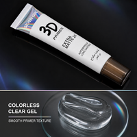 Prebase de Maquillaje en Gel Transparente 3D SEVEN GIRL, Extra Mate, Control de Grasa 24H, Impermeable, Disimula Poros, en Tubo