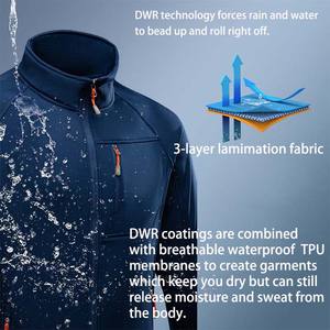 OEM logotipo personalizado Unisex Bonded suave Shell Gilet cálido forro polar impermeable sin mangas chaquetas chaleco para hombres con cuello alto - Product Image 4