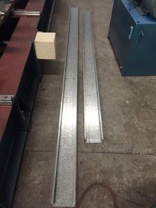 Automatisch breiten verstellbarer Stahl C-Abschnitt Kanal Pfette Kaltwalzform maschine Mitsubishi PLC Control High 1,5-4mm - Product Image 4