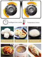 Cuiseur à riz à gaz en acier inoxydable GPL/GNC/GN, machine à cuire à la vapeur les aliments