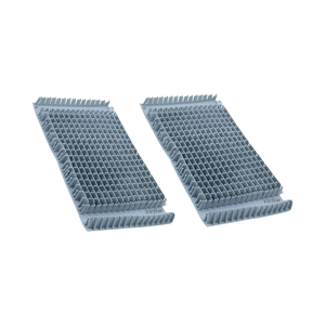 6101641-R2 MAY-201-3220 Jeu de brosses avant/arrière pour nettoyeur de piscine Nautilu-s CC Plus <span class=keywords><strong>Dolphi</strong></span>-n DX3/DX4 M200-Plastique écologique - Product Image 1