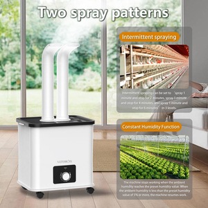 NATUMOIS 30L Industrial Ultrasonic <b>Humidifier</b> Large Capacity Constant Humidity Function For Warehouse Greenhouse - Product Image 1