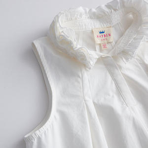 เสื้อแขนกุดคอตั้งดีไซน์เก๋ทันสมัยสำหรับสาวๆ รุ่นใหม่ล่าสุด - Product Image 4