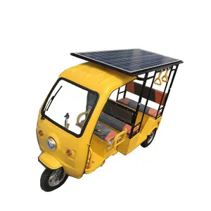 solar electric tricycle for passengers private label