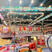 Équipement de terrain de jeux intérieur commercial, thème Château Ludique, parc intérieur pour enfants, taille personnalisée, terrain de jeux intérieur à vendre