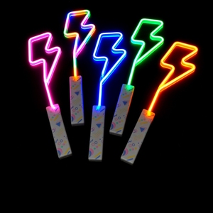 Party Supplies Custom Shaped Flashing Glow Stick Handle Neon LED <strong>Light</strong> <strong>up</strong> <strong>Star</strong> Wand Toy Rainbow Glow LED Sticks Big Size 45cm - Product Image 6