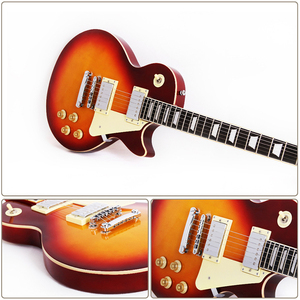 <span class=keywords><strong>Guitarra</strong></span> Eléctrica Multiestilo con Cuerpo Sólido de Paulownia y Acabado Brillante, Estilos ST / TL, Múltiples Colores Brillantes Opcionales, Pastillas SSS / HSS - Product Image 2