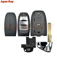 Carcasas de llave de coche al por mayor de alta calidad, 3/4 botones, compatibles con Lamborghini