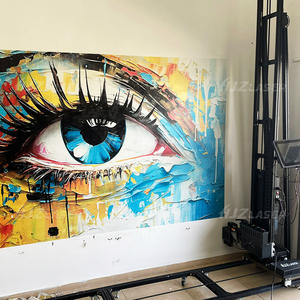 3d Uv Vloer En Muur Alles In Één Drukmachine Om Op Zowel Muur Als Vloer 2 In 1 Printer Af Te Drukken - Product Image 3