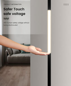 OEM博物馆酒店超亮Cob 48v磁轨聚光灯可缩放发光二极管磁轨灯 - Product Image 3