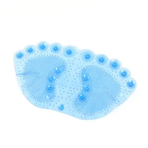 Home Hotel Bathroom High Quality PVC Bath Mat Anti slip Foot Massage Design Bathroom Mat