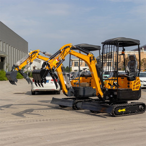 HT22W 2.2 Ton Mini Wheel Excavator Small Digger Compact Wheeled Construction Landscaping Farm Use - Product Image 3