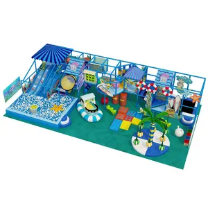 Great Quality Ocean theme Amusement Park Kids Play Area Indoor Playground Equipment Soft Play Children Park