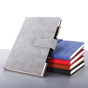 Tốt nhất người bán A5 da máy tính xách tay thiết kế phổ biến với logo dập nổi xoắn ốc Tạp Chí kế hoạch với 100 bên trong tờ cho doanh nghiệp - Product Image 3