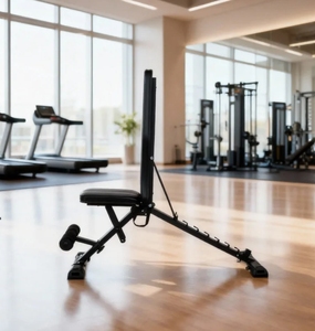 Juegos de equipos de gimnasio de gran venta del fabricante, taburetes simples con mancuernas que se pueden plegar para entrenamiento de fuerza - Product Image 2