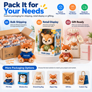 Mascotte en peluche personnalisée pour course de marathon, personnage brodé avec logo, pour organisateur d'événements, sacs cadeaux pour coureurs, jouets promotionnels - Product Image 6