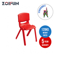 Mini chaise à empiler en plastique, chaise de luxe pour enfants en classe d'école maternelle, idéale pour la lecture, vente en gros, 1 unité