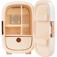 Réfrigérateur professionnel chaud de beauté de 12L de porte simple mini réfrigérateur réfrigérateur pour le mini réfrigérateur de chambre à coucher