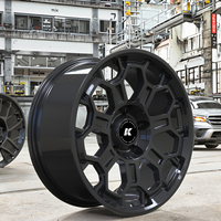 جنوط سيارات الدفع الرباعي للطرق الوعرة 4X4 جنوط عجلات معدنية لـ 4 عداء TRD 17 18 20 بوصة 6X139.7 5x • ET5/12 عجلات سيارات للطرق الوعرة مضادة للفصل