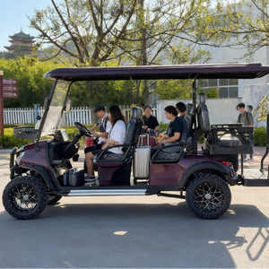 Carro de golf metálico de 5-6 asientos, de acero y plástico, para caza, todoterreno, con controlador - Product Image 2