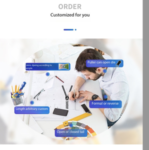 कारखाने की कम कीमत फास्ट डिलीवरी जिपर पर्यावरण के अनुकूल 3 # बहु-रंगीन कस्टम जिपर के लिए बहु-रंगीन कस्टम जिपर - Product Image 6