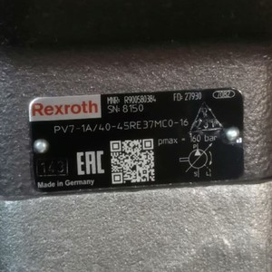 PV7-1A/40-45RE37MC0-16 R900580384 ปั๊มใบพัดไฮดรอลิกสำหรับเครื่องจักรอุตสาหกรรม - Product Image 1