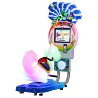 KA-160 M SKY Speed Dragon Coloré 17 pouces LCD LED Lumière Dragon Ride Amusement Kiddie Rides Jeu à jetons certifié CE
