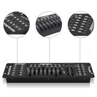 Petite Console DMX Professionnelle 192 Canaux pour Projecteurs LED, Contrôleur de Gradation DMX512 pour Scène
