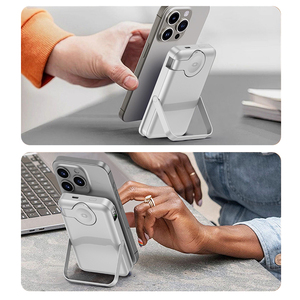 Nuovi Arrivi Spedizione Gratuita Power Bank Wireless Magnetico 3-in-1 da 10000mAh ad Alta Capacità con Display LCD e Ricarica Rapida PD da 20W per Telefono - Product Image 3