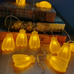 Nouvelles guirlandes lumineuses LED d'extérieur et d'intérieur avec design banane, alimentées par piles, pour la décoration de mariage, de fêtes et de Noël - Product Image 4
