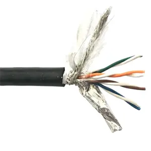 fireproof plenum rated cat5e cat6 cat6a cmp fep UTP FTP STP lan networking ethernet cable 305m