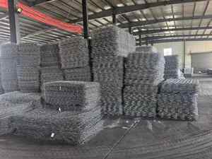 <span class=keywords><strong>Gabion</strong></span> Hasırı Galvanizli <span class=keywords><strong>Gabion</strong></span> Sepeti Altıgen Tel Örgü Tel Örgü Kafesleri Dış Mekan Peyzaj Örgüsü - Product Image 3