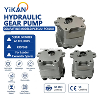 Pompe à engrenages hydraulique PC35UU-3 705-44-57160 PC35UU PC50UU K3SP36 PC35R-8 pour excavatrice Komatsu