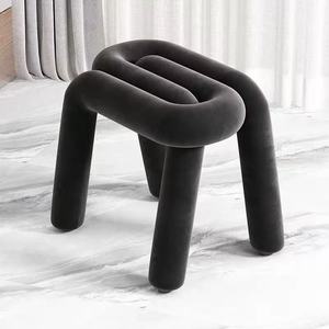 Chaise-banc modulable en <span class=keywords><strong>velours</strong></span> au design moderne, confortable pour salle à manger, salon, chambre, enfants, bureau à domicile - Product Image 6